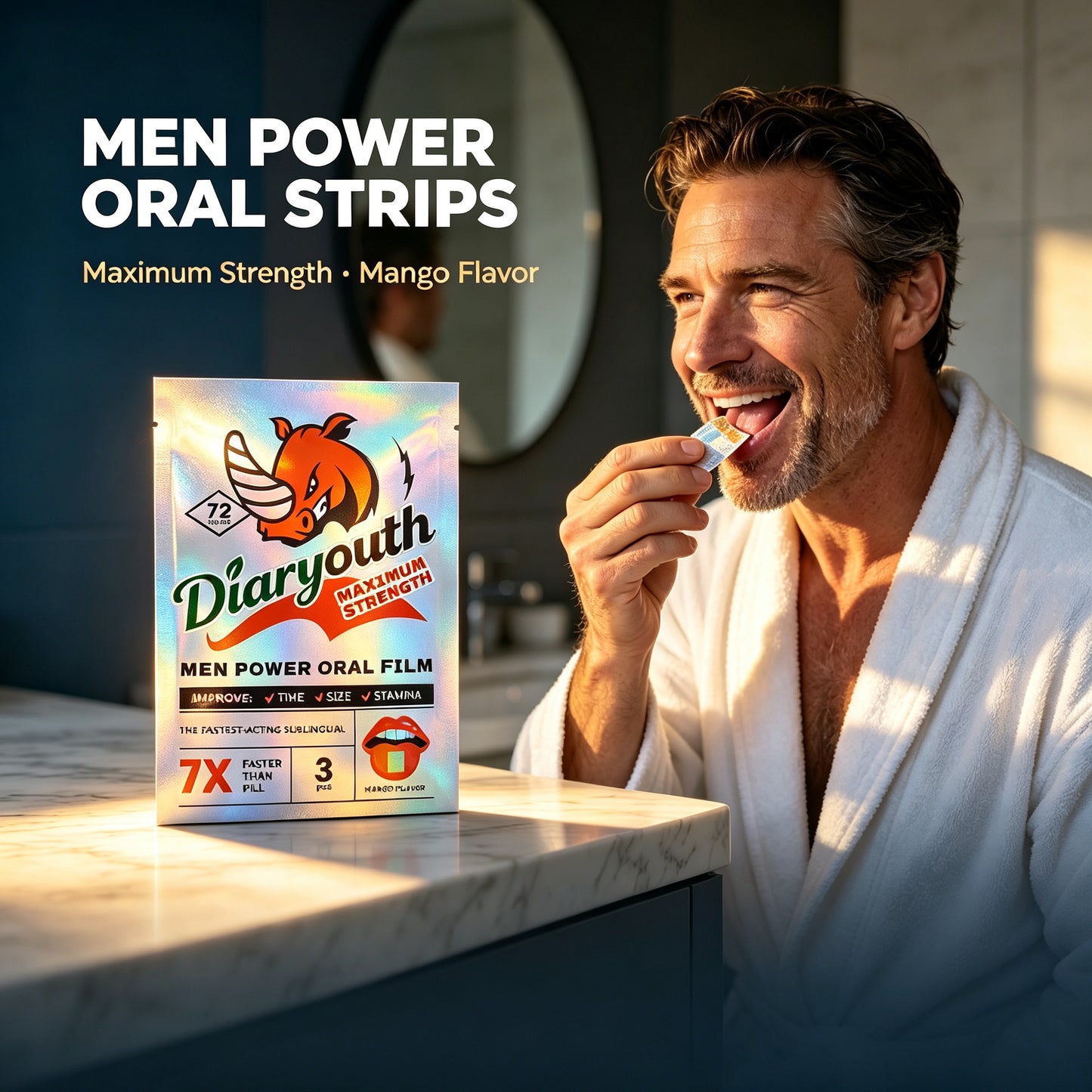 After Midnight — Men's Performance Sublingual Strip