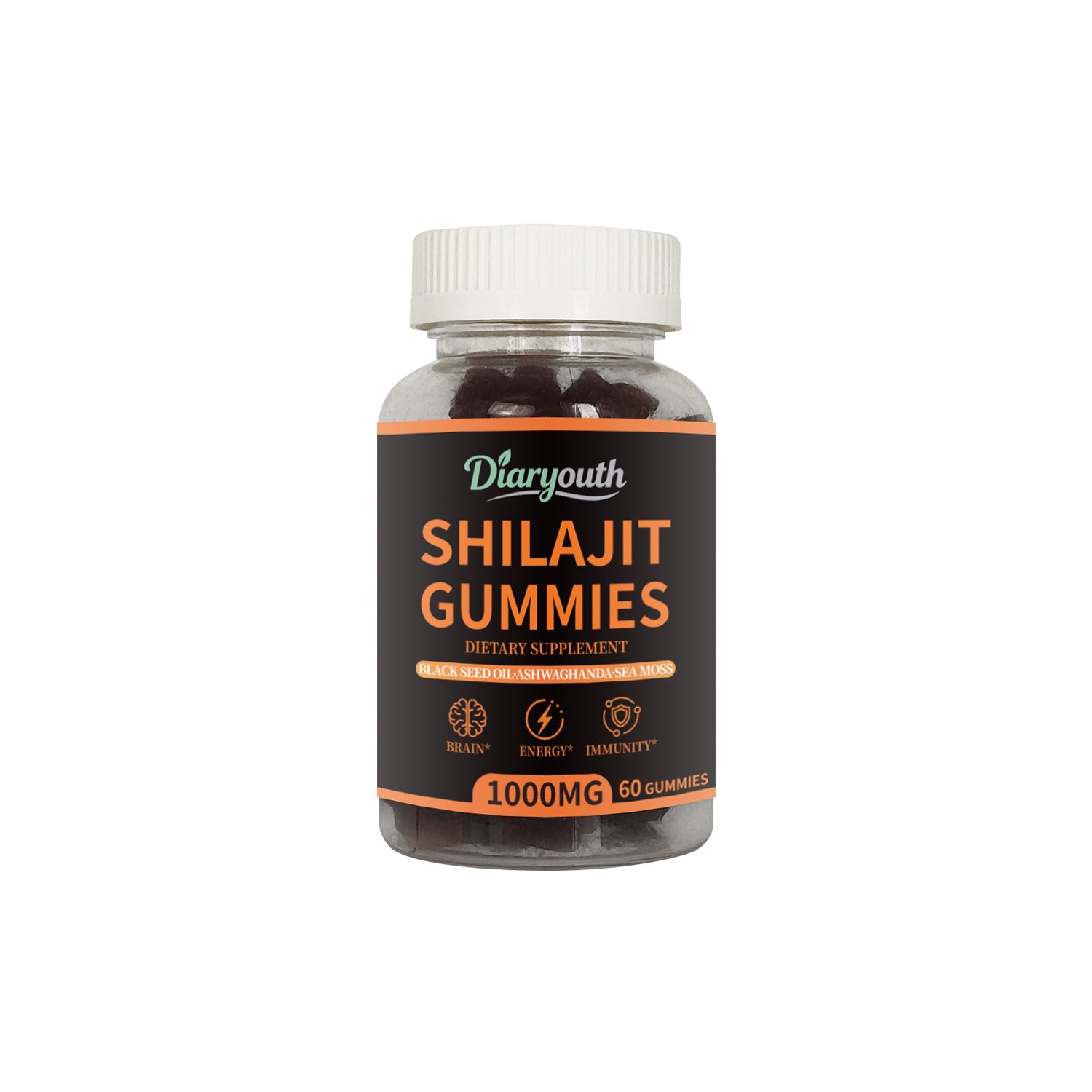 Black Friday - Shilajit Gummies - 60 Caps