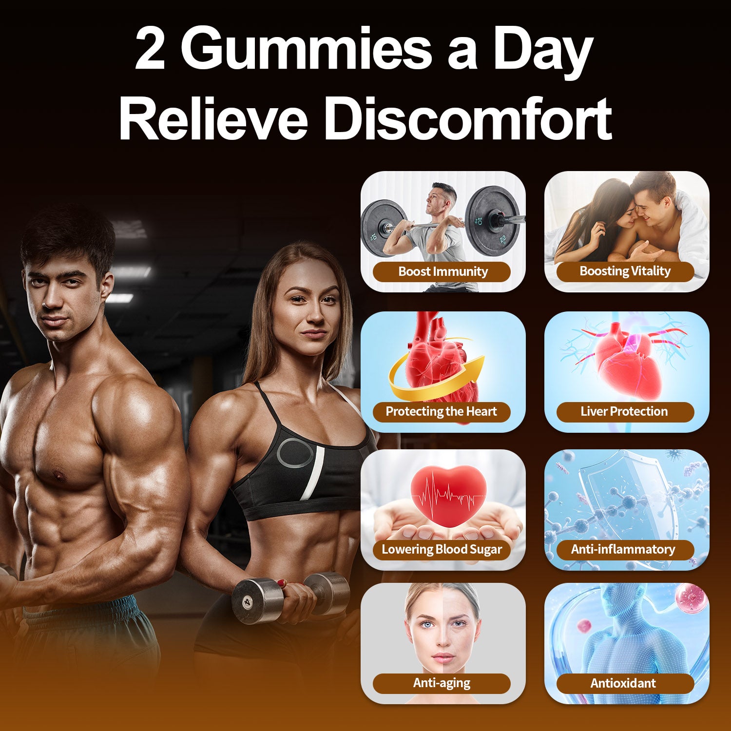 Black Friday - Shilajit Gummies - 60 Caps