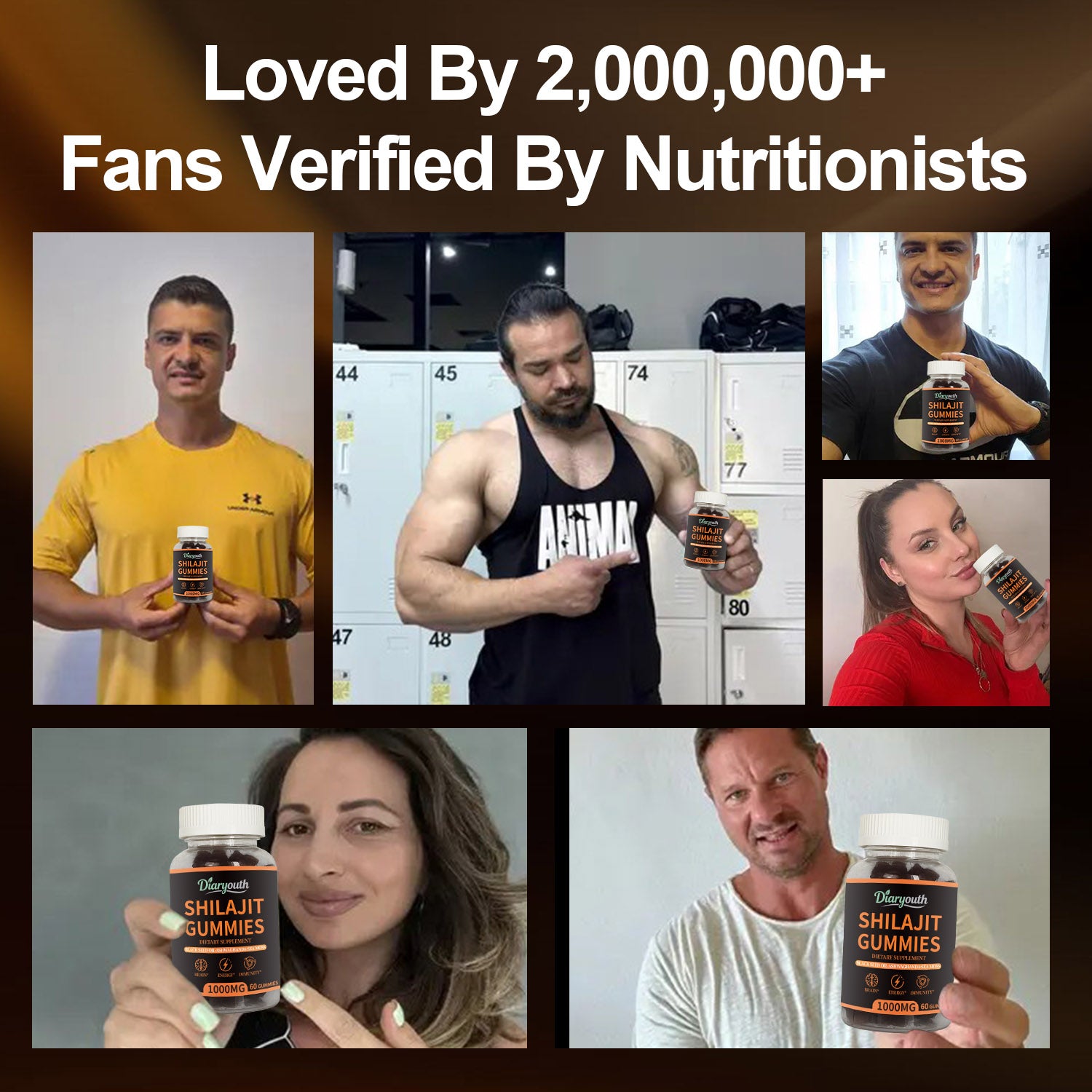 Black Friday - Shilajit Gummies - 60 Caps