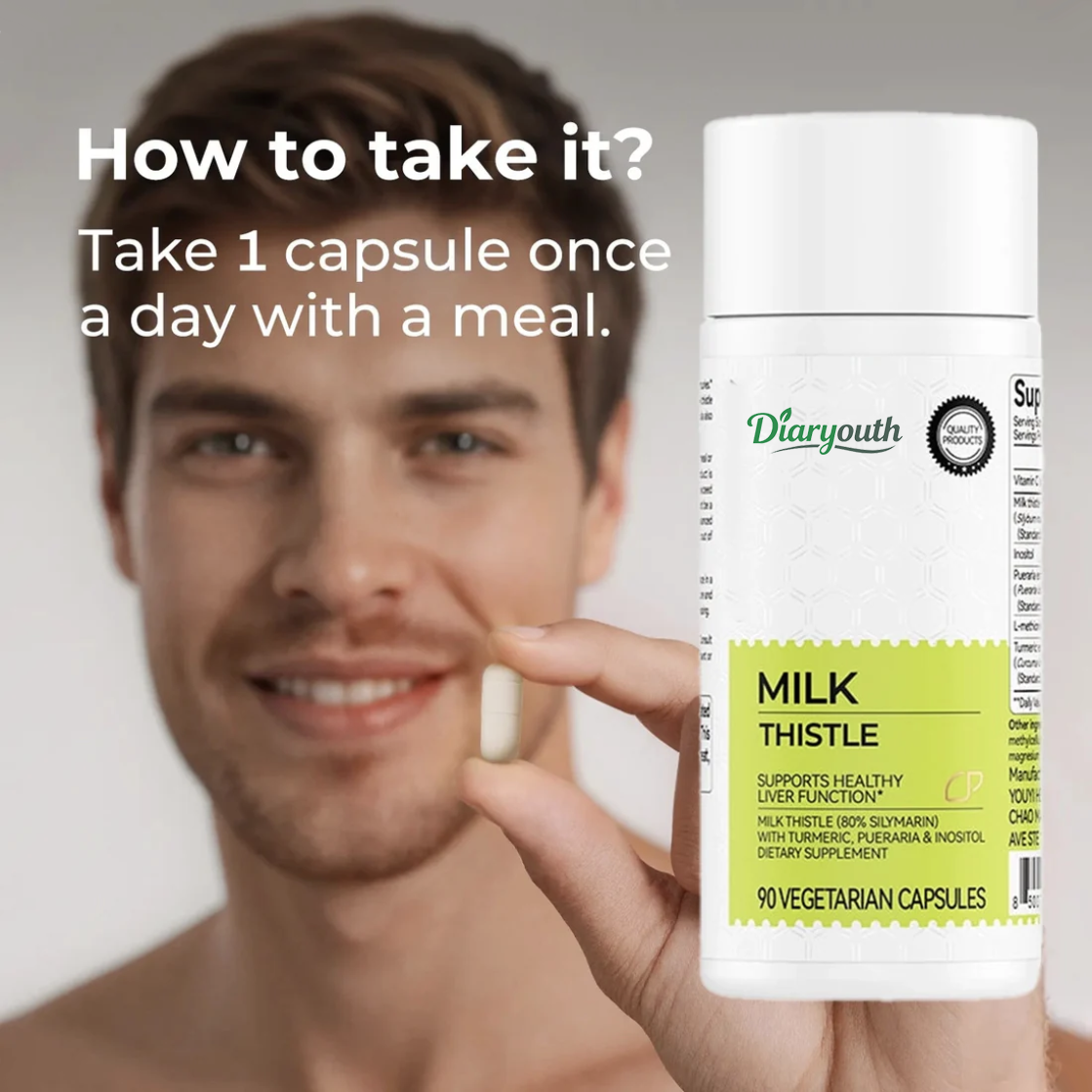 Milk Thistle Liver Detox Capsules