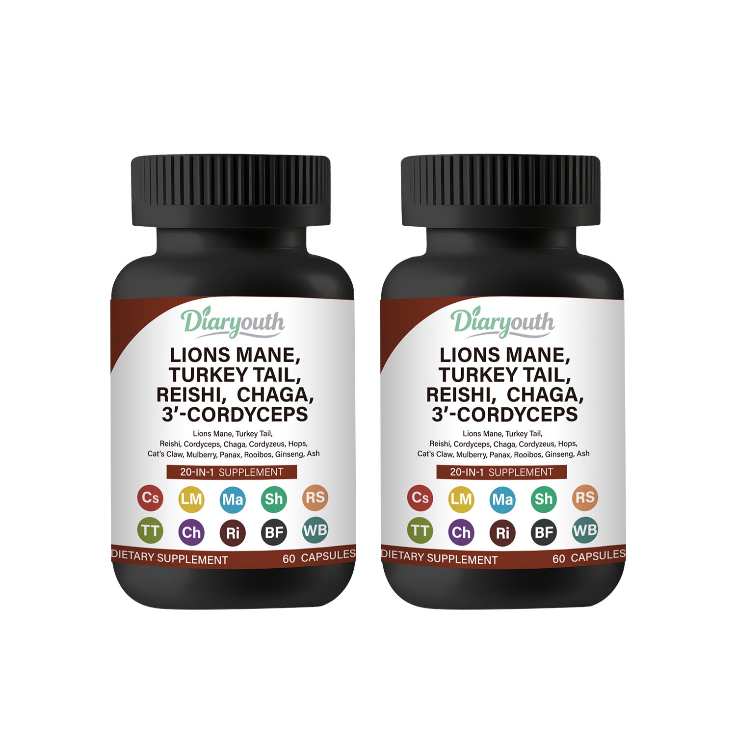 Black Friday - Mushroom Capsules - 60 Caps