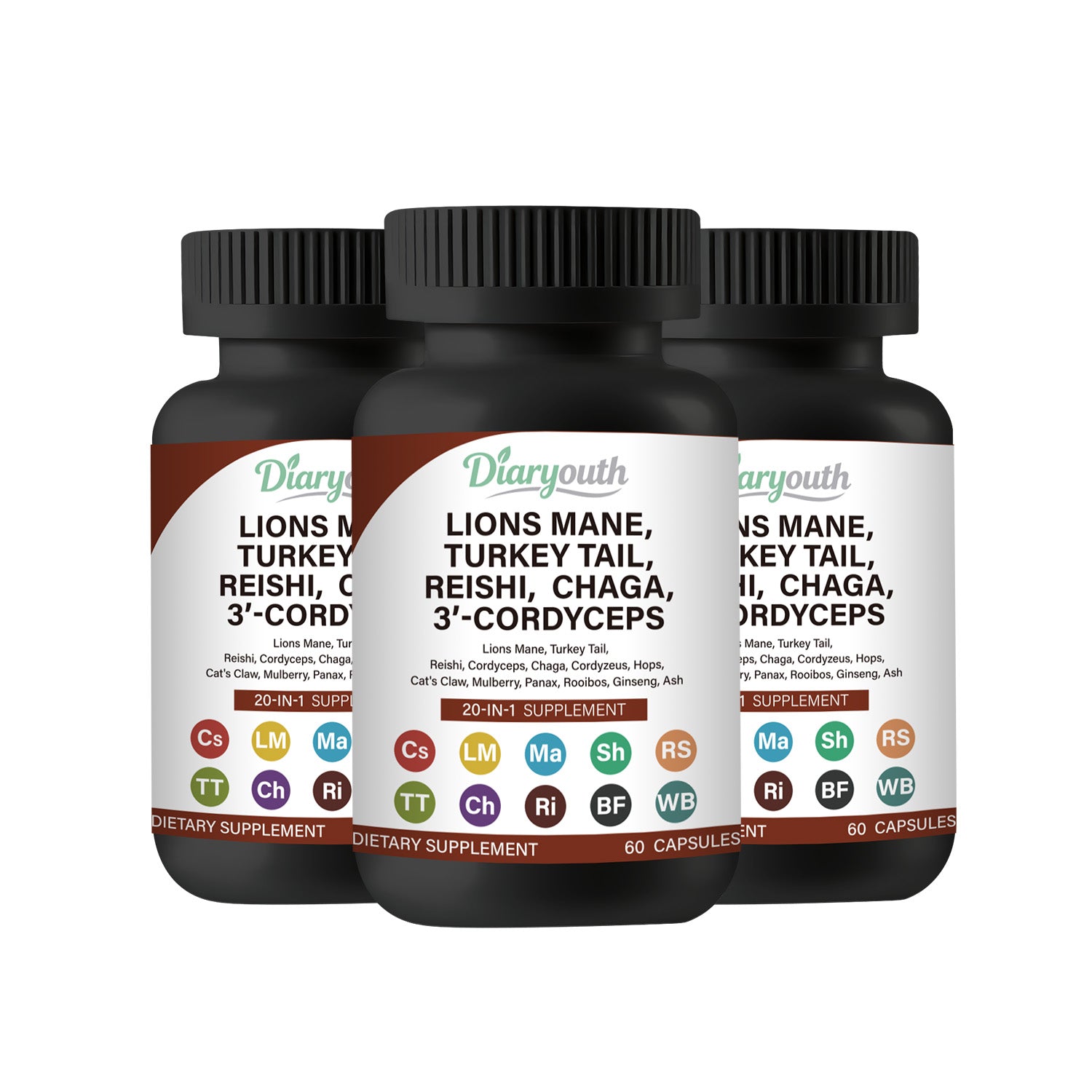 Black Friday - Mushroom Capsules - 60 Caps