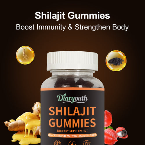 Cápsulas de Shilajit - 60 Cápsulas