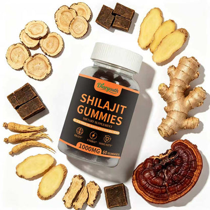 Himalayan Shilajit Male Vitality Gummies, 60 Count