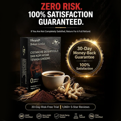 Diaryouth Maca Coffee 3-Box Bundle | Natural Men's Performance Boost
