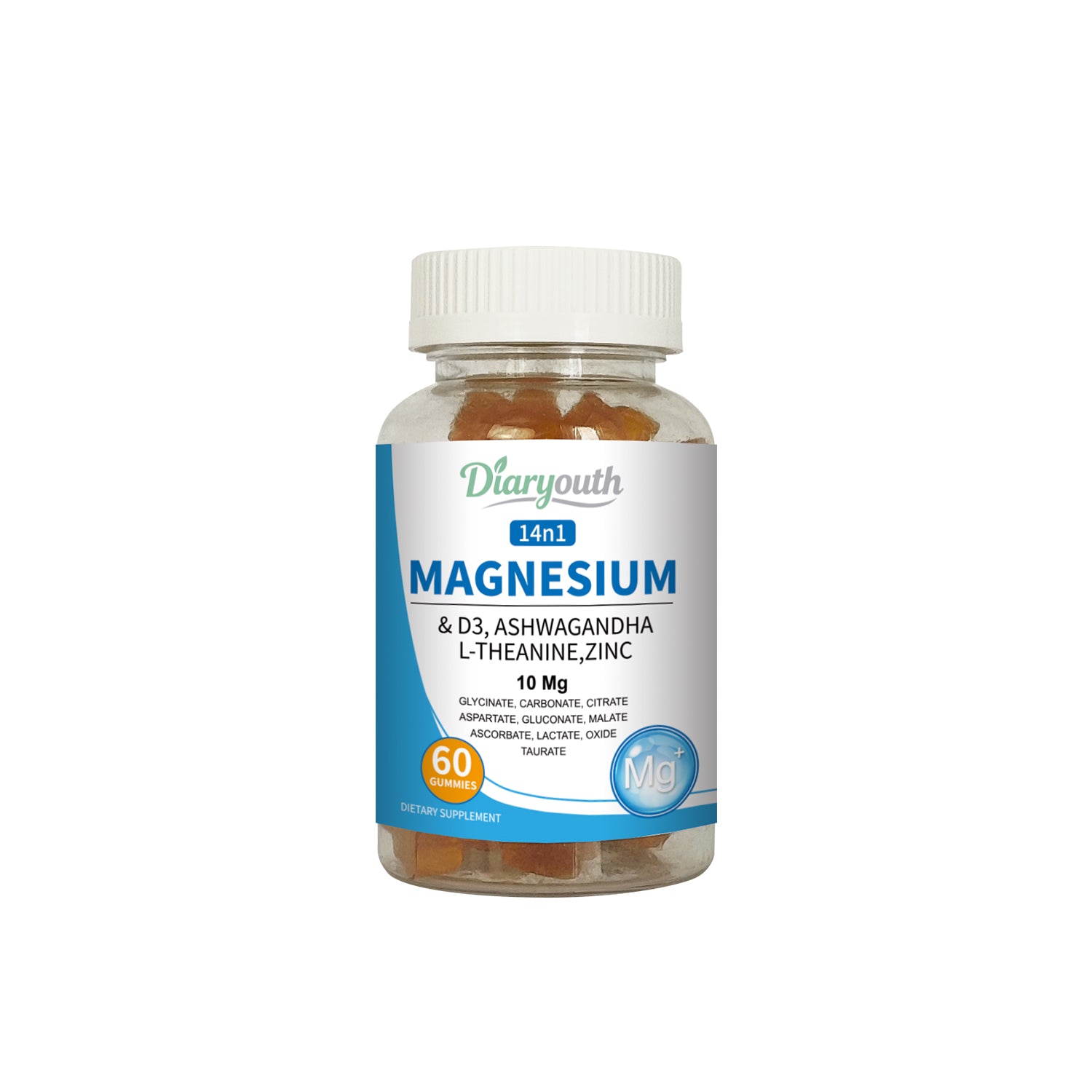 Black Friday - Magnesium & Ashwagandha Gummies - 60 Caps