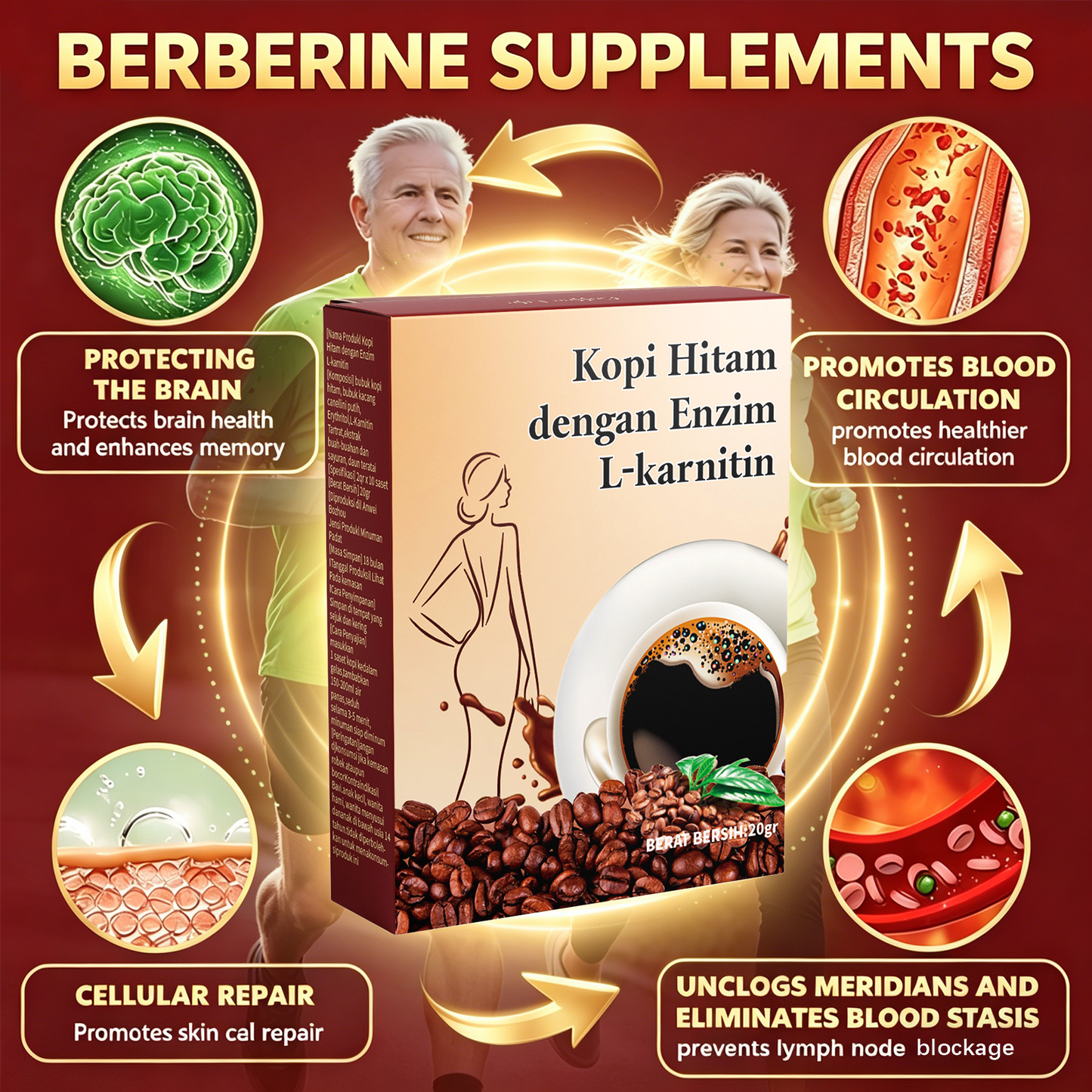 GlowLean GLP-1 Slimming Coffee – Boost Metabolism, Reduce Bloating & Energize Your Day