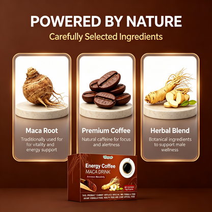 Diaryouth Maca Coffee for Male Vitality | Peak Bedroom Performance Boost