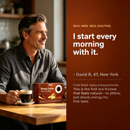 Diaryouth Maca Coffee for Male Vitality | Peak Bedroom Performance Boost