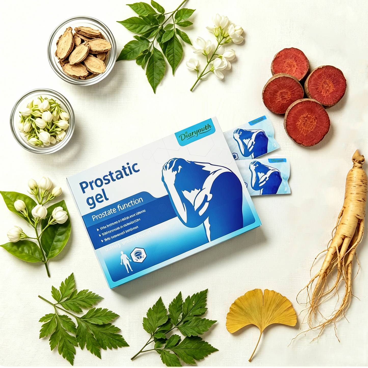 Diaryouth ProstaVital Men's Gel - Prostate & Male Vitality Support