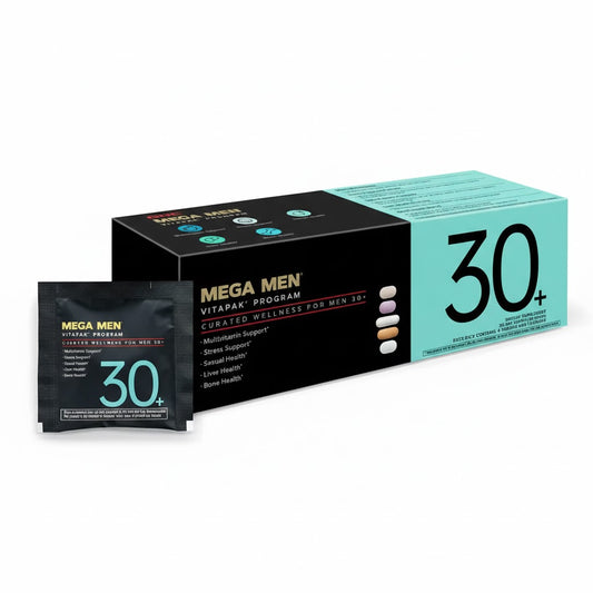 Men's 30+ Vitality Vitapak | 5-in-1 Daily Formula | Supports Drive, Energy & Performance | 30 Servings