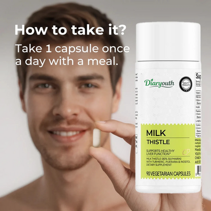 Milk Thistle Liver Detox Capsules