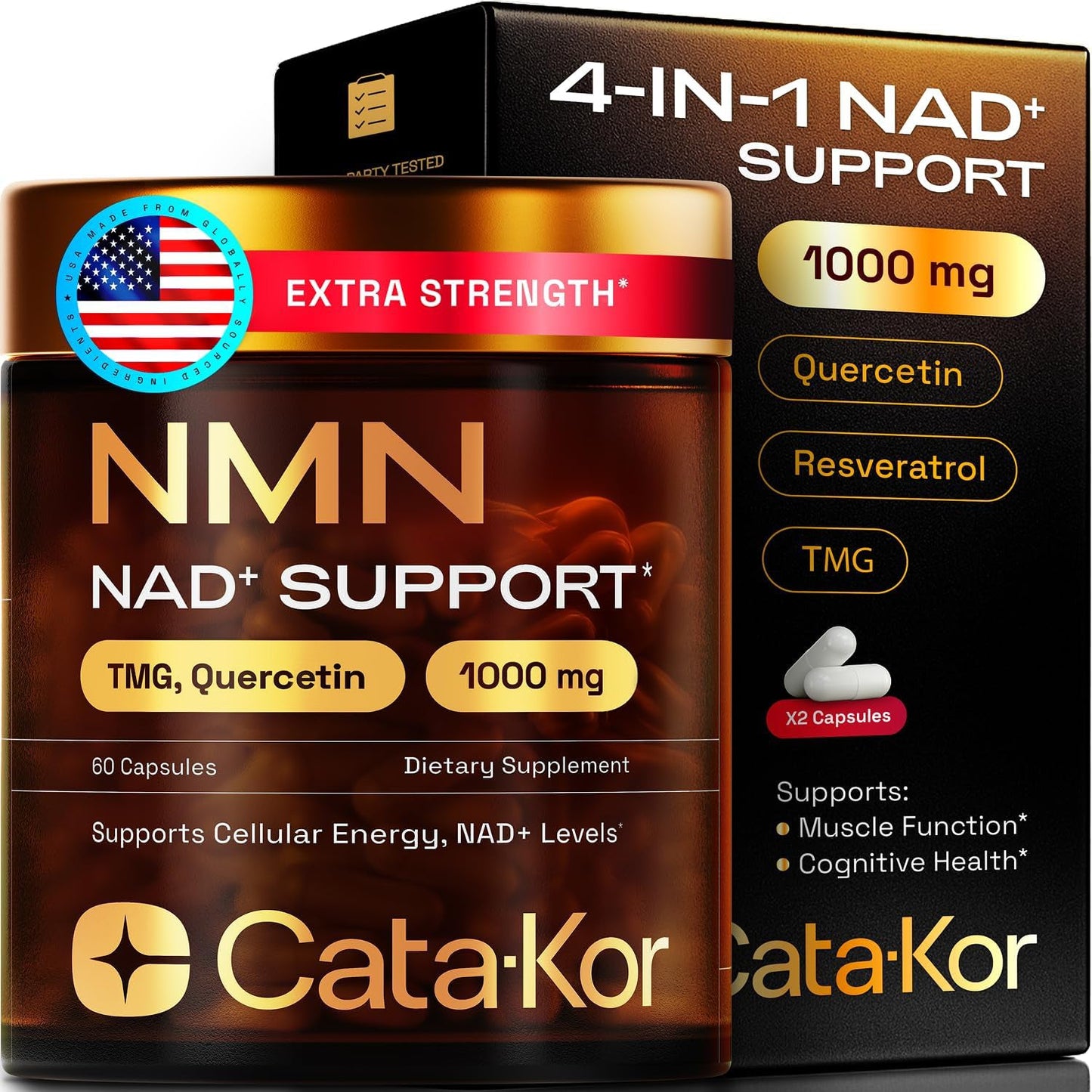 Cata-Kor NMN NAD+ Support