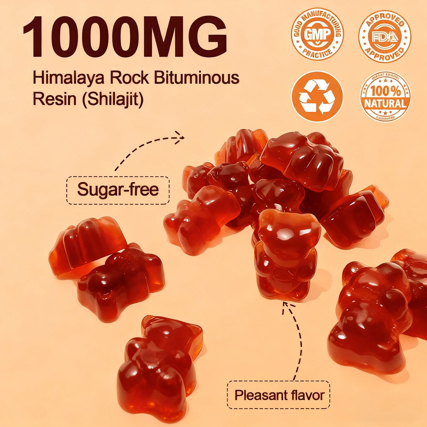 Black Friday - Shilajit Gummies - 60 Caps