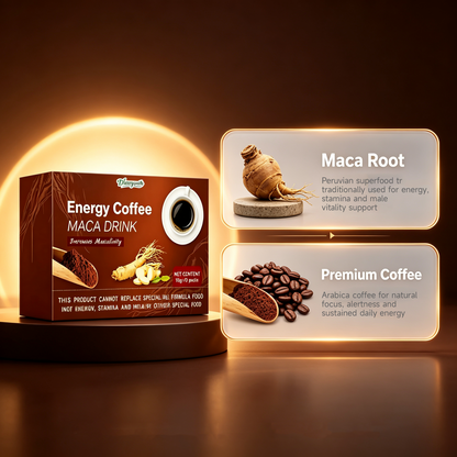 Diaryouth Maca Coffee for Male Vitality | Peak Bedroom Performance Boost