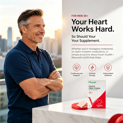 Diaryouth™ CoQ10 Oral Strips For Heart Energy