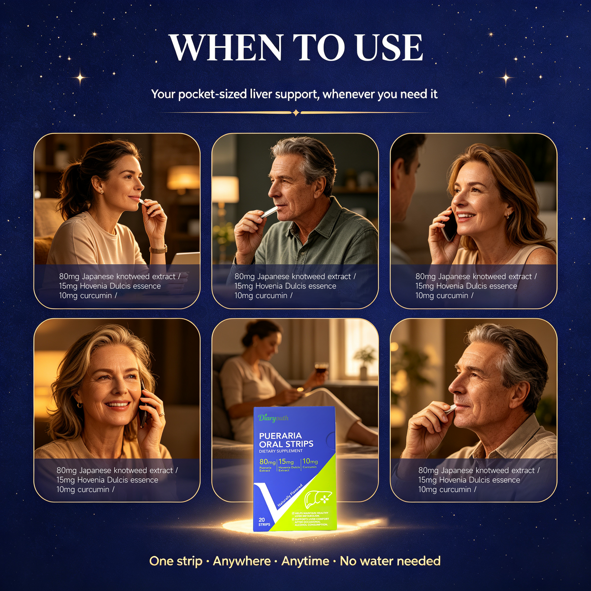 Diaryouth™ Liver Restore Oral Strips-Support Liver,Feel Lighter