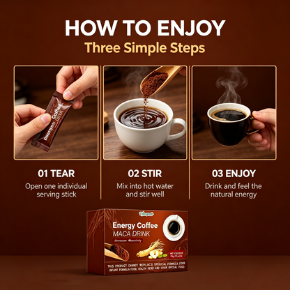 Diaryouth Maca Coffee for Male Vitality | Peak Bedroom Performance Boost