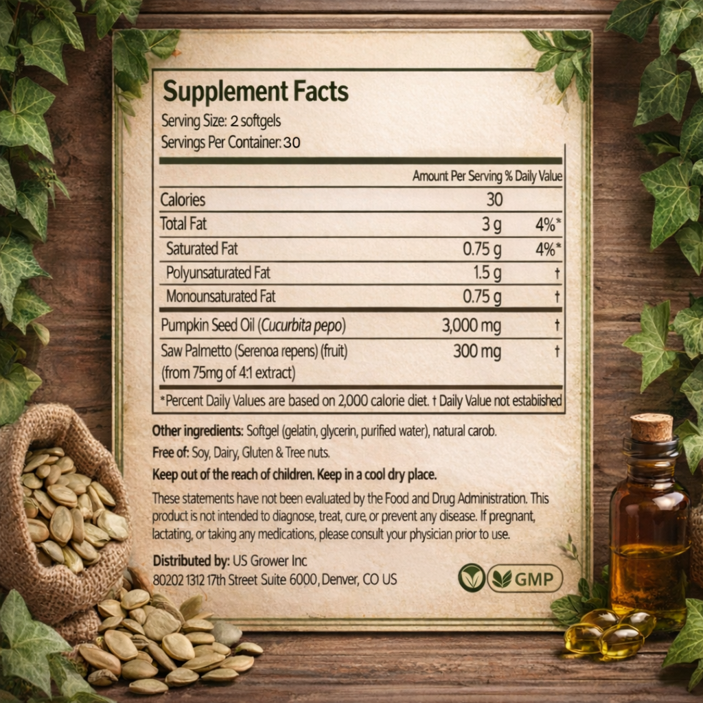 Pumpkin Seed Oil Capsules