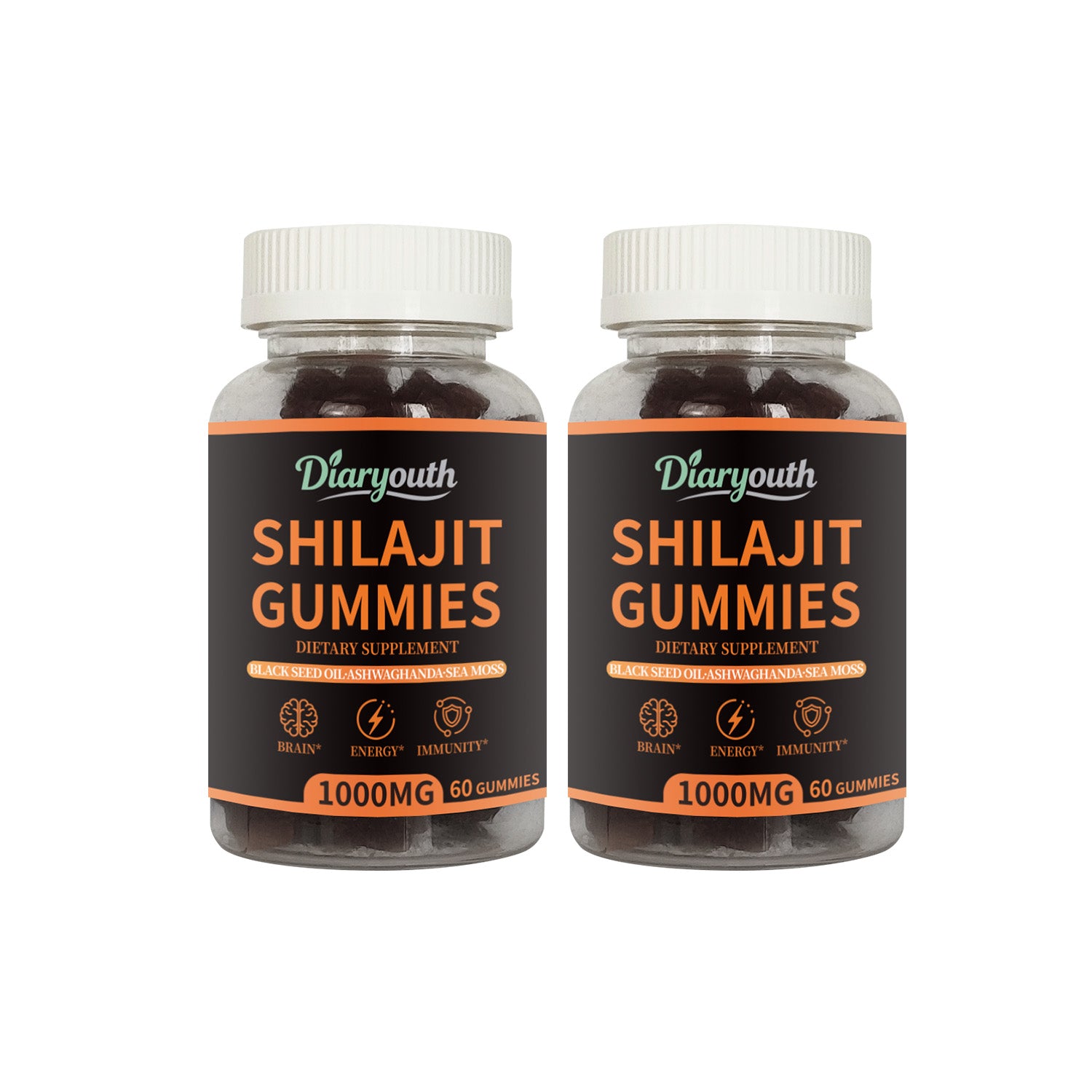 Black Friday - Shilajit Gummies - 60 Caps