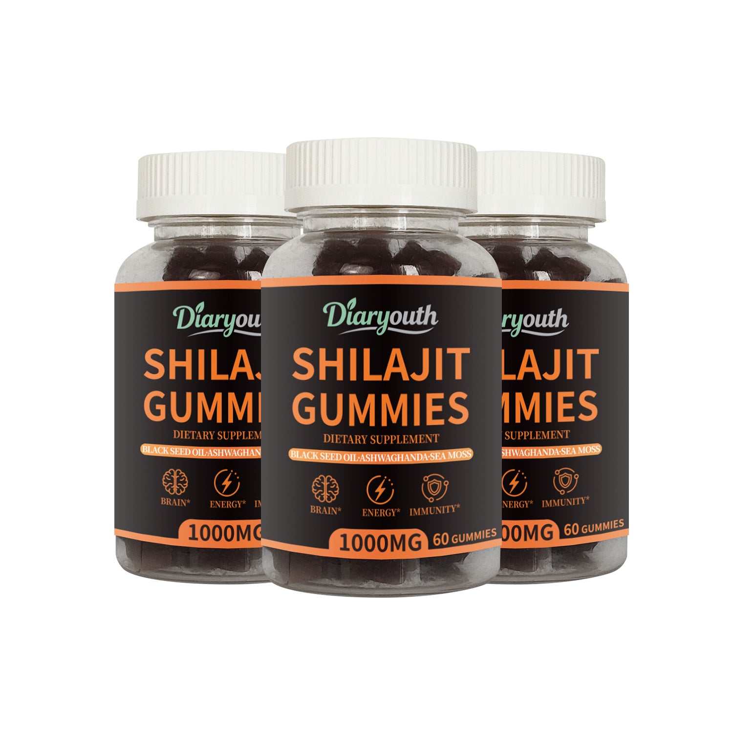 Black Friday - Shilajit Gummies - 60 Caps