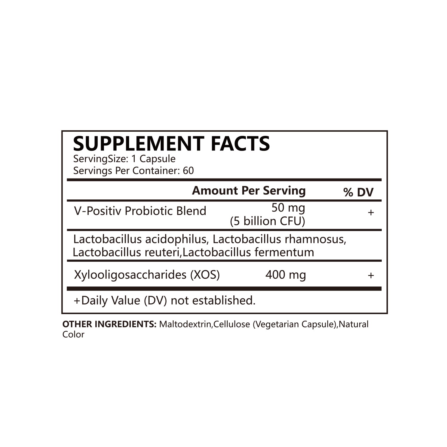 Female Probiotic - 60 Caps