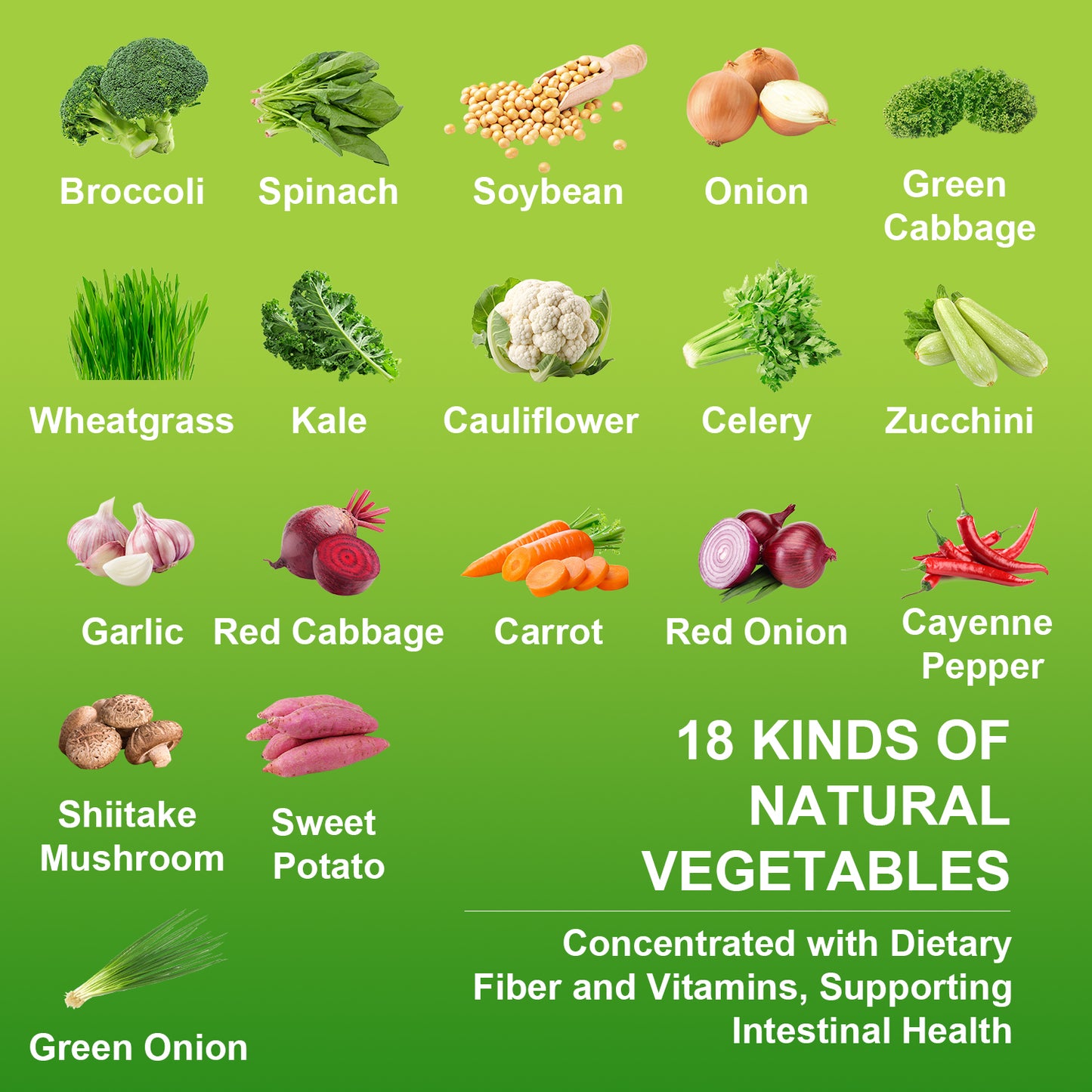 Vegetable Dietary Supplement