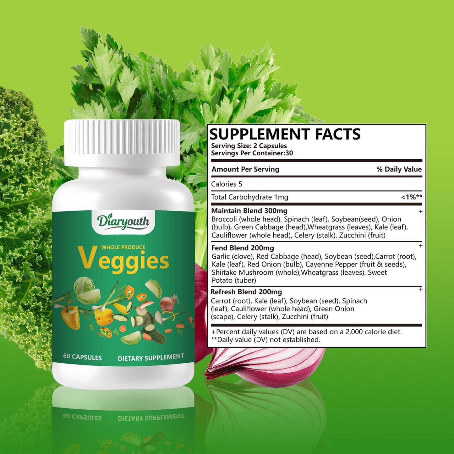 Vegetable Dietary Supplement