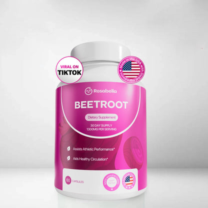 Beetroot Capsules To Support Circulation And Vitality*